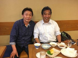 岡田鉄太さんと松岡