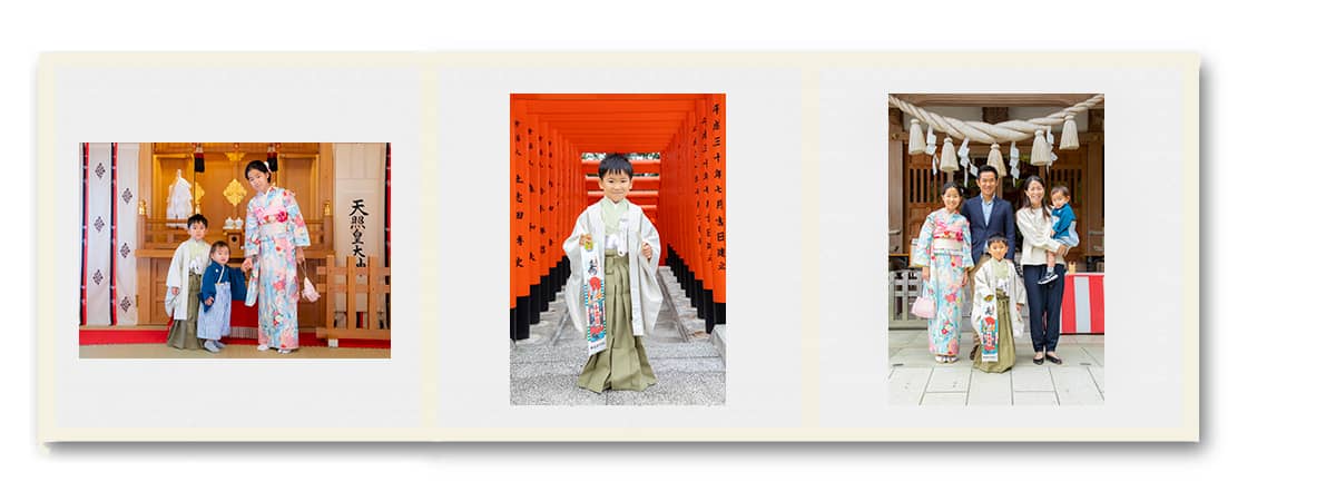 神鳥前川神社に出張撮影した七五三の写真