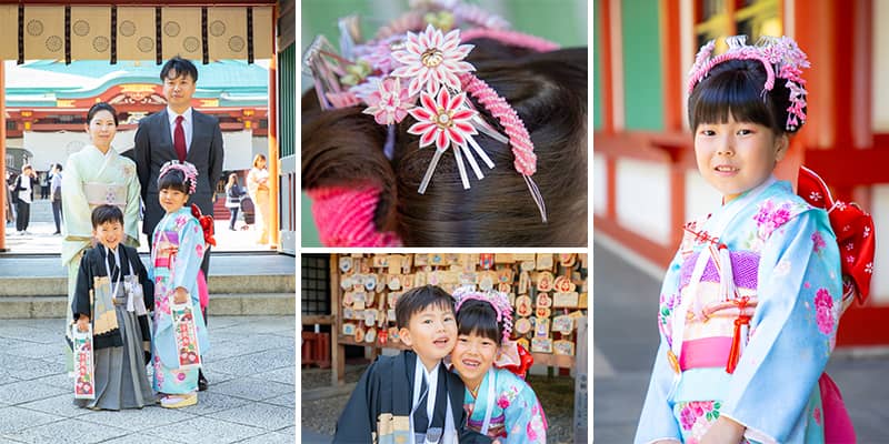 東京・日枝神社に出張撮影した七五三記念写真