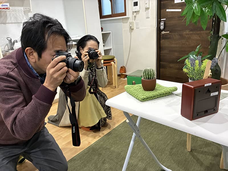 たまプラーザの写真教室の様子