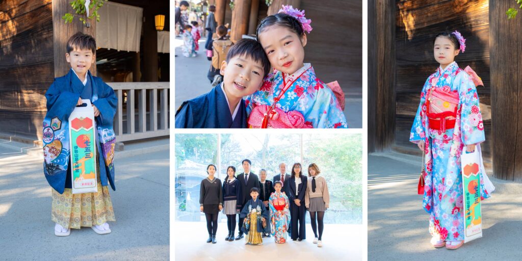 伊勢山皇大神宮に出張撮影した七五三記念写真